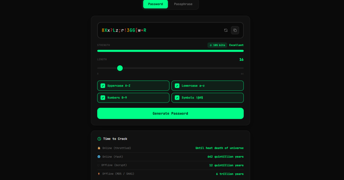 Password Generator