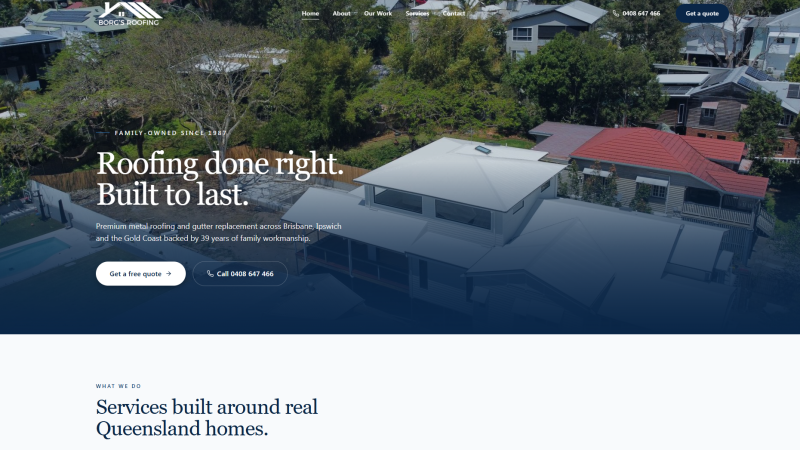 wordpress roofing
